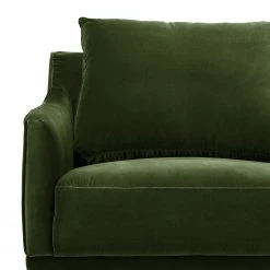 Studio Copenhagen Fauteuil Pouch - Velours - Vert foncé -Pas Cher Fauteuils Magasin 1000179430 200207 10241700027 DETAILS P000000001000179430