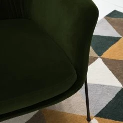 Studio Copenhagen Fauteuil Lubz - Velours - Vert foncé 26 Studio Copenhagen Fauteuil Lubz - Velours - Vert foncé -Pas Cher Fauteuils Magasin 1000179434 200320 15320800021 DETAILS P000000001000179434
