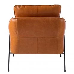 Studio Copenhagen Fauteuil Knokke I - Cuir véritable - Cognac -Pas Cher Fauteuils Magasin 1000179437 210323 15234101702 DETAILS P000000001000179437