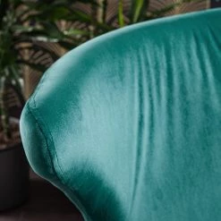 Jack & Alice Fauteuil Cabuya - Velours - Bleu pétrole -Pas Cher Fauteuils Magasin 1000179440 200406 14490300007 DETAILS P000000001000179440