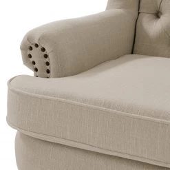Maison Belfort Fauteuil Noda - Tissu - Crème -Pas Cher Fauteuils Magasin 1000179520 200110 11543100014 DETAILS P000000001000179520