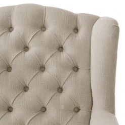 Maison Belfort Fauteuil Noda - Tissu - Crème -Pas Cher Fauteuils Magasin 1000179520 200110 11543100015 DETAILS P000000001000179520