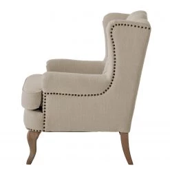 Maison Belfort Fauteuil Noda - Tissu - Crème -Pas Cher Fauteuils Magasin 1000179520 200701 11543100011 DETAILS P000000001000179520