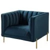 Jack & Alice Fauteuil Borlo - Bleu marine -Pas Cher Fauteuils Magasin 1000180145 200710 14194100010 IMAGE P000000001000180145