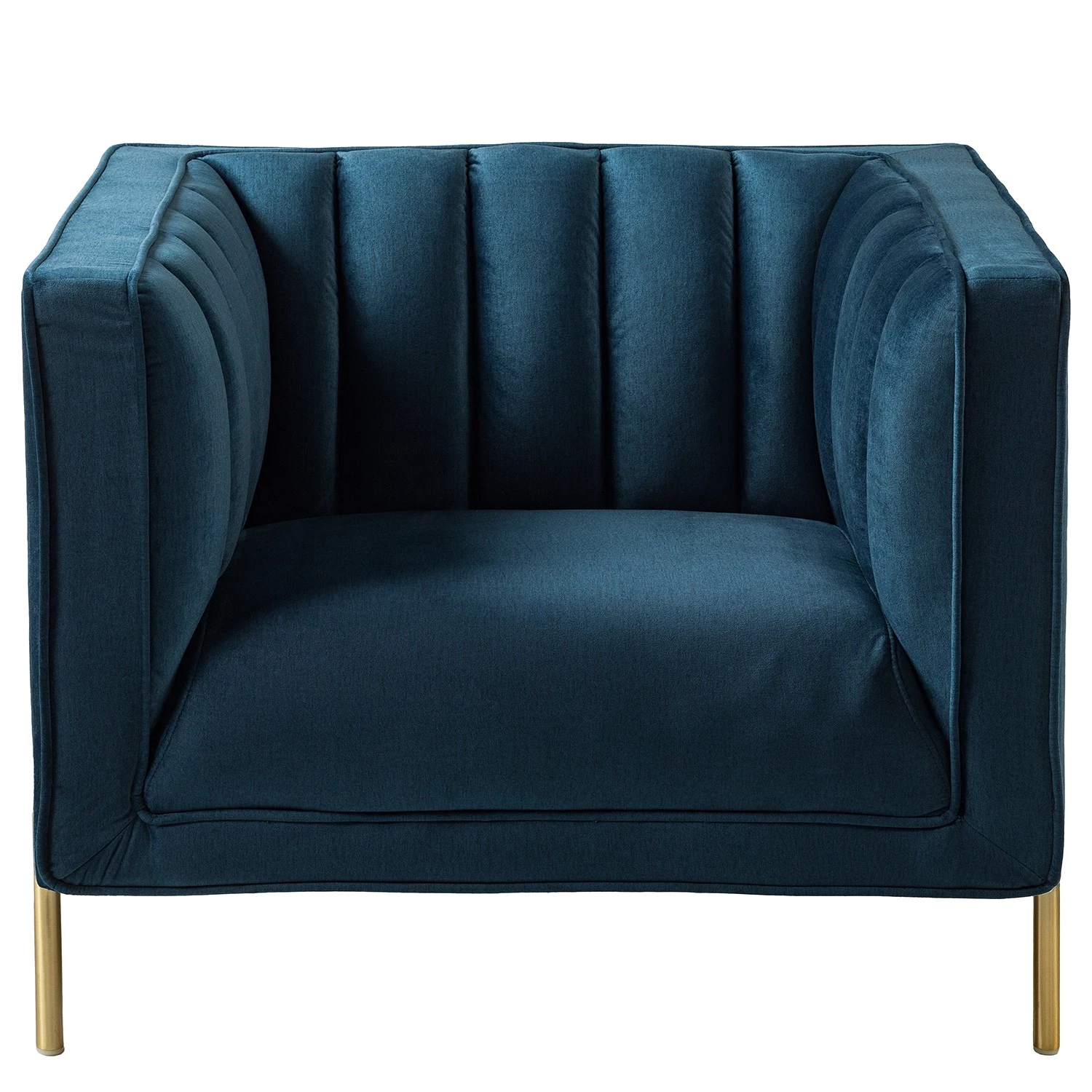 Jack & Alice Fauteuil Borlo - Bleu marine 9 Jack & Alice Fauteuil Borlo - Bleu marine – Image 7