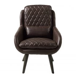 Ars manufacti Fauteuil Belrose I - Imitation cuir - Marron foncé -Pas Cher Fauteuils Magasin 1000180872 200708 10521700002 DETAILS P000000001000180872