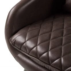 Ars manufacti Fauteuil Belrose I - Imitation cuir - Marron foncé -Pas Cher Fauteuils Magasin 1000180872 200708 10521800005 DETAILS P000000001000180872
