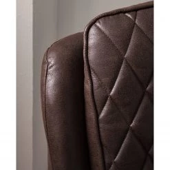 Ars manufacti Fauteuil Belrose I - Imitation cuir - Marron foncé -Pas Cher Fauteuils Magasin 1000180872 200723 13374100007 DETAILS P000000001000180872