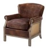 Maison Belfort Fauteuil Aleixo - Cuir - Marron 2 Maison Belfort Fauteuil Aleixo - Cuir - Marron -Pas Cher Fauteuils Magasin 1000180879 200708 10522900029 IMAGE P000000001000180879