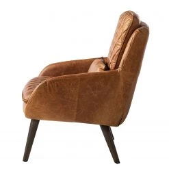 Ars manufacti Fauteuil Belrose II - Cuir véritable - Cognac -Pas Cher Fauteuils Magasin 1000180883 200708 10523800050 DETAILS P000000001000180883