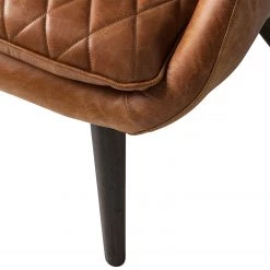Ars manufacti Fauteuil Belrose II - Cuir véritable - Cognac -Pas Cher Fauteuils Magasin 1000180883 200708 10523900052 DETAILS P000000001000180883