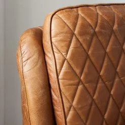Ars manufacti Fauteuil Belrose II - Cuir véritable - Cognac -Pas Cher Fauteuils Magasin 1000180883 200723 13380100030 DETAILS P000000001000180883