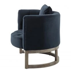 Maison Belfort Fauteuil Drysdale - Velours - Bleu marine 25 Maison Belfort Fauteuil Drysdale - Velours - Bleu marine -Pas Cher Fauteuils Magasin 1000180884 210129 13513100003 DETAILS P000000001000180884