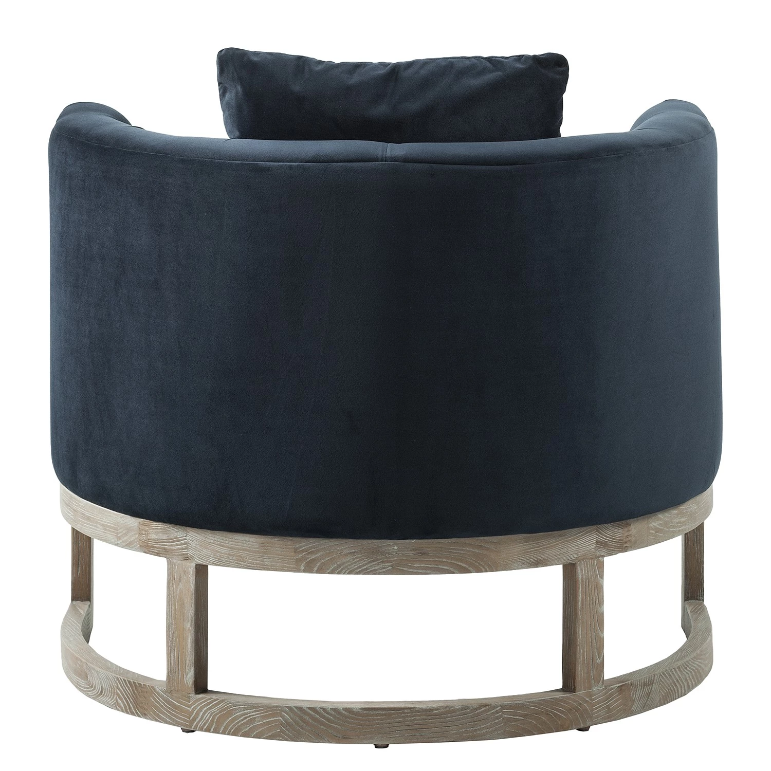 Maison Belfort Fauteuil Drysdale - Velours - Bleu marine 8 Maison Belfort Fauteuil Drysdale - Velours - Bleu marine – Image 6
