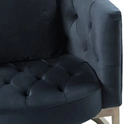 Maison Belfort Fauteuil Drysdale - Velours - Bleu marine 37 Maison Belfort Fauteuil Drysdale - Velours - Bleu marine -Pas Cher Fauteuils Magasin 1000180884 210129 13513500009 DETAILS P000000001000180884