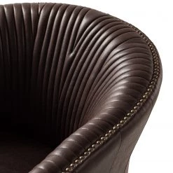Ars manufacti Fauteuil Membre I - Imitation cuir - Marron foncé -Pas Cher Fauteuils Magasin 1000180892 210129 13514100017 DETAILS P000000001000180892