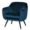 Jack & Alice Fauteuil Bowhill - Velours - Bleu foncé 1 Jack & Alice Fauteuil Bowhill - Velours - Bleu foncé -Pas Cher Fauteuils Magasin 1000181914 191010 12204900025 IMAGE P000000001000181914