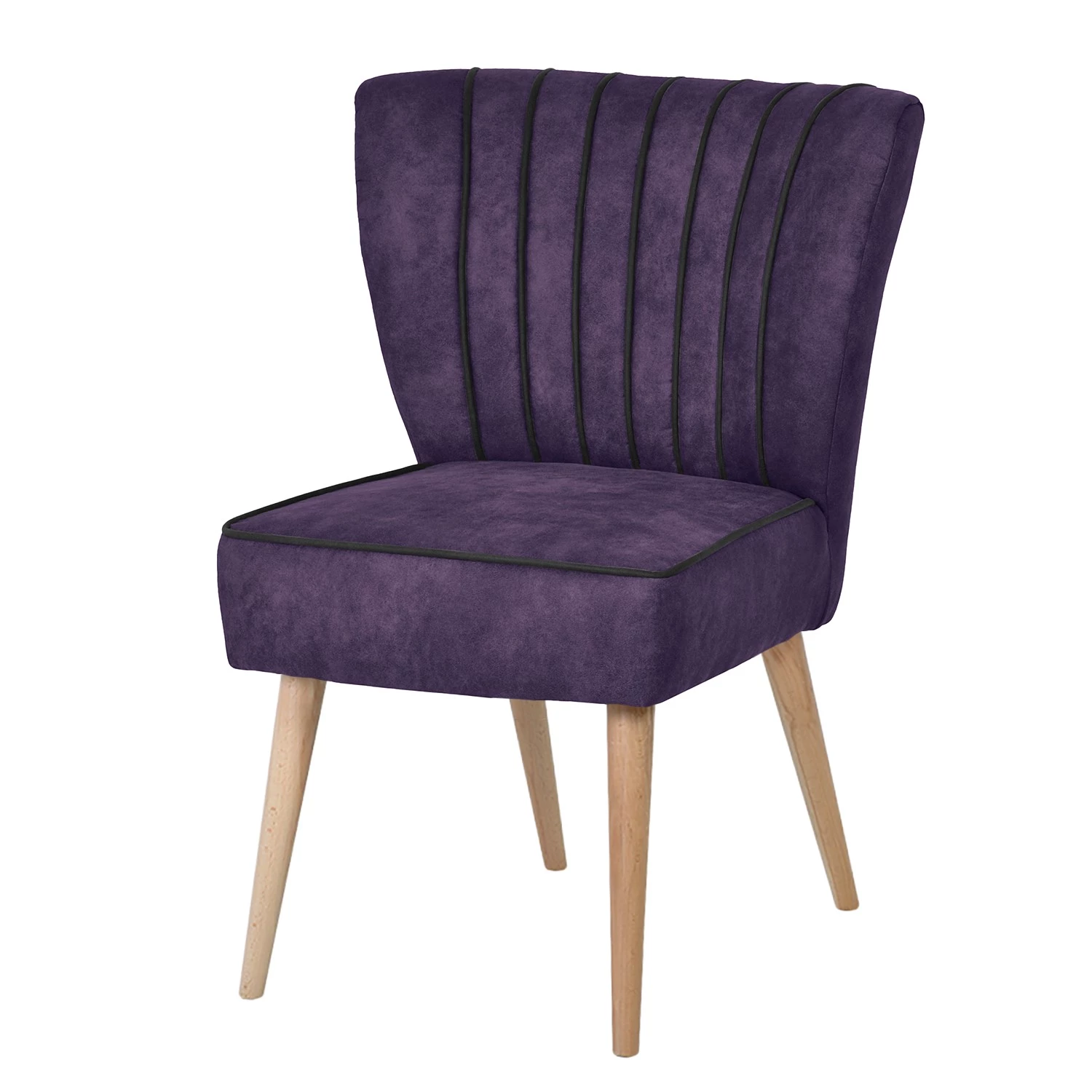 Ars manufacti Fauteuil Cristalina III - Aspect cuir vieilli - Marron bison 3 Ars manufacti Fauteuil Cristalina III - Aspect cuir vieilli - Marron bison