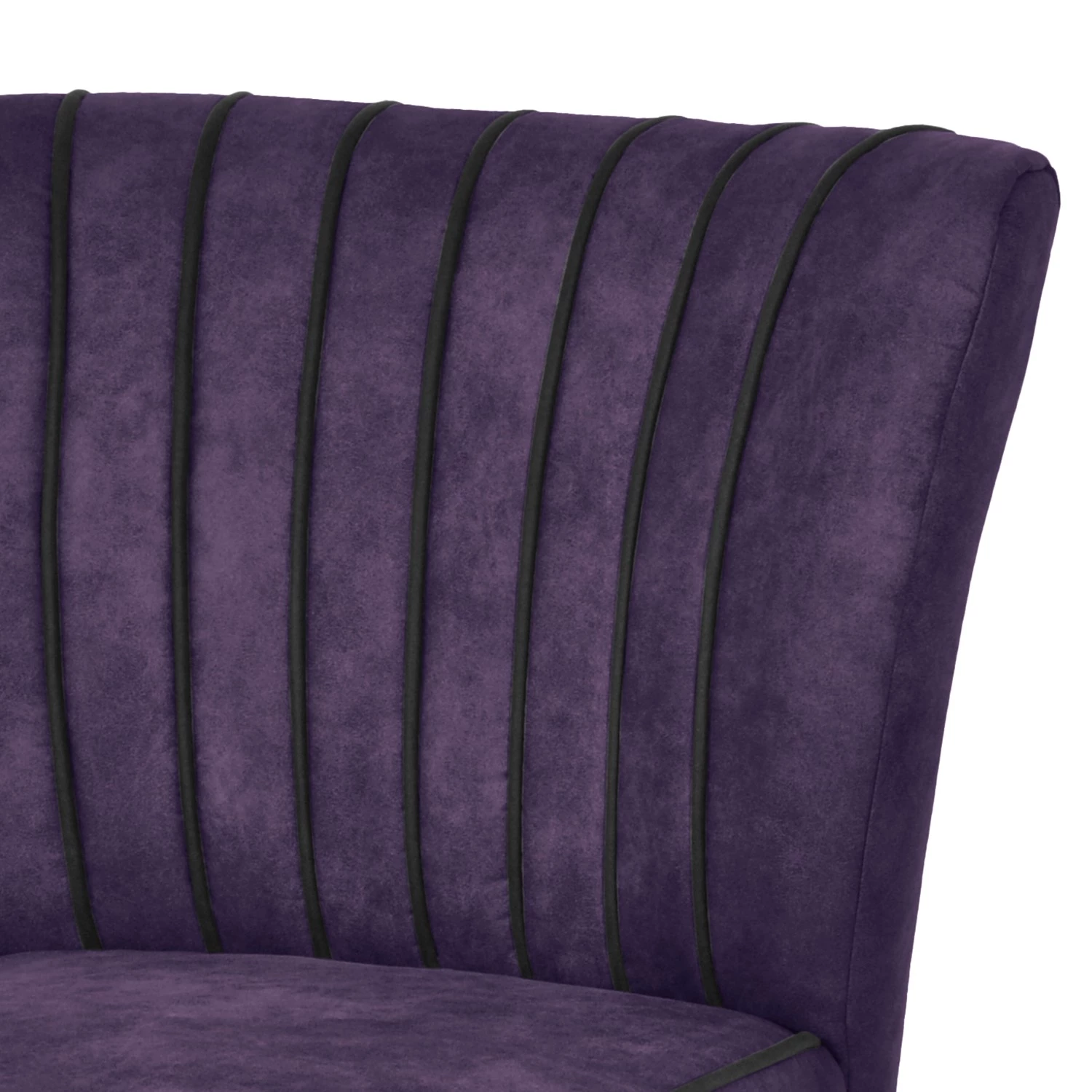 Ars manufacti Fauteuil Cristalina III - Aspect cuir vieilli - Marron bison 4 Ars manufacti Fauteuil Cristalina III - Aspect cuir vieilli - Marron bison – Image 2