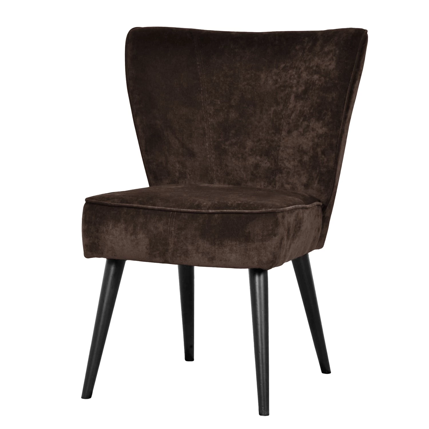 Jack & Alice Fauteuil Cristalina II - Tissu - Noir 3 Jack & Alice Fauteuil Cristalina II - Tissu - Noir