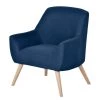 Mørteens Fauteuil Coolbie I - Tissu - Bleu foncé -Pas Cher Fauteuils Magasin 1000181955 191010 12205000096 IMAGE P000000001000181955
