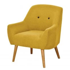 Mørteens Fauteuil Coolbie III - Tissu - Jaune maïs