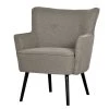 Mørteens Fauteuil Kissing III - Tissu - Gris -Pas Cher Fauteuils Magasin 1000182001 191010 12205300219 IMAGE P000000001000182001