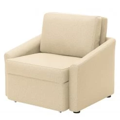 Modoform Fauteuil convertible Rifton I - Tissu - Crème