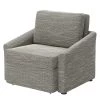 Loftscape Fauteuil convertible Rifton III - Tissu structuré - Gris -Pas Cher Fauteuils Magasin 1000183138 190927 15232100317 IMAGE P000000001000183138