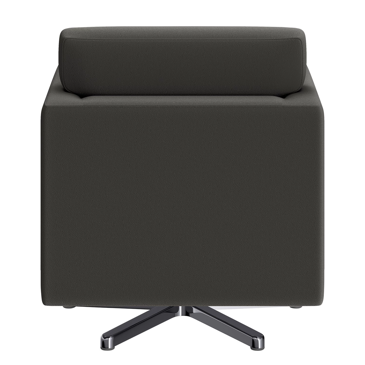 Loftscape Fauteuil Nibley II - Cuir pigmenté - Anthracite 7 Loftscape Fauteuil Nibley II - Cuir pigmenté - Anthracite – Image 5