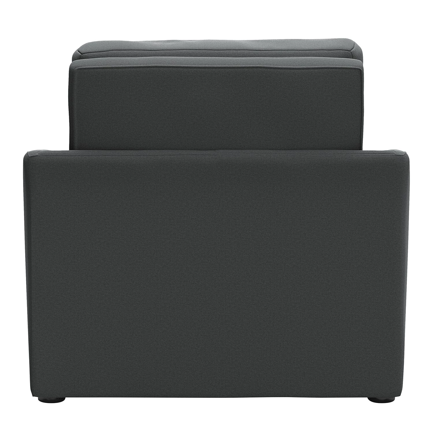 Modoform Fauteuil convertible Rifton II - Microfibre - Gris foncé 8 Modoform Fauteuil convertible Rifton II - Microfibre - Gris foncé – Image 6