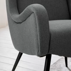 Mørteens Fauteuil Emly - Tissu - Gris -Pas Cher Fauteuils Magasin 1000183828 200323 06242100004 DETAILS P000000001000183828