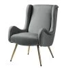 Mørteens Fauteuil Emly - Tissu - Gris 1 Mørteens Fauteuil Emly - Tissu - Gris -Pas Cher Fauteuils Magasin 1000183828 210504 05593100001 IMAGE P000000001000183828