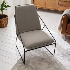 Fredriks Fauteuil Doogo - Coton - Beige -Pas Cher Fauteuils Magasin 1000183832 200323 06242400007 MOOD DETAILS P000000001000183832 mood