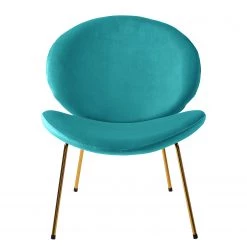 Jack & Alice Fauteuil Zadar I - Velours - Turquoise -Pas Cher Fauteuils Magasin 1000183928 200204 08555500016 DETAILS P000000001000183928
