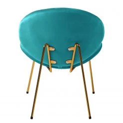 Jack & Alice Fauteuil Zadar I - Velours - Turquoise -Pas Cher Fauteuils Magasin 1000183928 200204 08555500018 DETAILS P000000001000183928