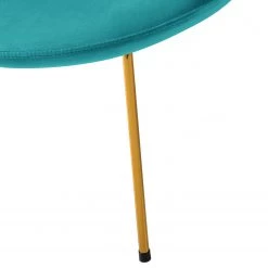 Jack & Alice Fauteuil Zadar I - Velours - Turquoise -Pas Cher Fauteuils Magasin 1000183928 200204 08555500019 DETAILS P000000001000183928