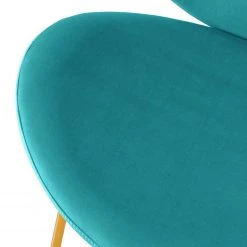 Jack & Alice Fauteuil Zadar I - Velours - Turquoise -Pas Cher Fauteuils Magasin 1000183928 200204 08555500020 DETAILS P000000001000183928