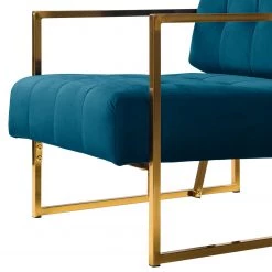 Red Living Fauteuil Cocora I - Velours - Bleu marine -Pas Cher Fauteuils Magasin 1000183952 200204 08555500028 DETAILS P000000001000183952