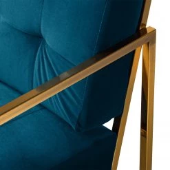 Red Living Fauteuil Cocora I - Velours - Bleu marine -Pas Cher Fauteuils Magasin 1000183952 200204 08555500030 DETAILS P000000001000183952