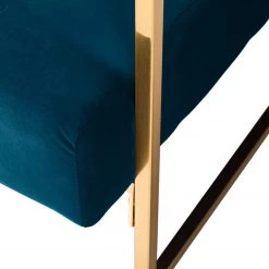 Red Living Fauteuil Cocora I - Velours - Bleu marine -Pas Cher Fauteuils Magasin 1000183952 200204 08555500031 DETAILS P000000001000183952