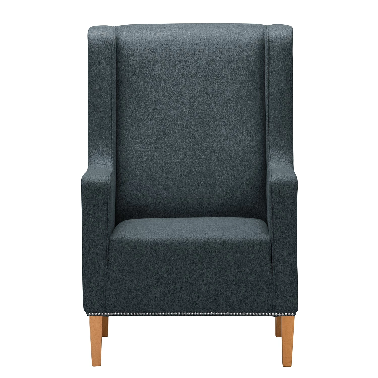 Maison Belfort Fauteuil Mirina I - Velours - Tissu Ala: Bleu - Beige 5 Maison Belfort Fauteuil Mirina I - Velours - Tissu Ala: Bleu - Beige – Image 3