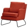 Norrwood Fauteuil Kopu I - Tissu - Tissu Noela: Rouge brique -Pas Cher Fauteuils Magasin 1000184921 190903 16043900392 IMAGE P000000001000184921