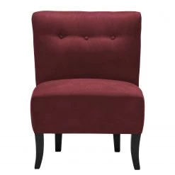 Maison Belfort Fauteuil Tillet I - Tissu - Microfibre Yona: Bordeaux -Pas Cher Fauteuils Magasin 1000184986 190903 16052601132 DETAILS P000000001000184986