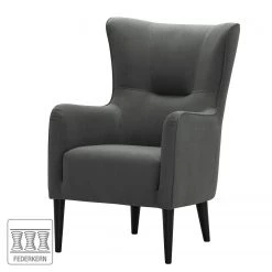 Norrwood Fauteuil Oldbury I - Tissu - Microfibre Sela: Gris foncé -Pas Cher Fauteuils Magasin 1000185020 190903 16055301524 ICON DETAILS P000000001000185020 icon seal