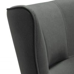 Norrwood Fauteuil Oldbury I - Tissu - Microfibre Sela: Gris foncé -Pas Cher Fauteuils Magasin 1000185020 190903 16055301528 DETAILS P000000001000185020