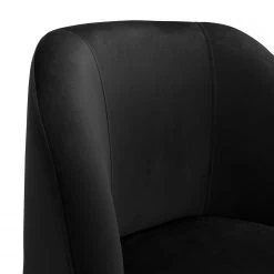 Jack & Alice Fauteuil Chanly I - Velours - Velours Ravi: Noir -Pas Cher Fauteuils Magasin 1000185106 190903 16065902417 DETAILS P000000001000185106