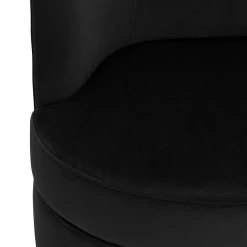 Jack & Alice Fauteuil Chanly I - Velours - Velours Ravi: Noir -Pas Cher Fauteuils Magasin 1000185106 190903 16070002420 DETAILS P000000001000185106