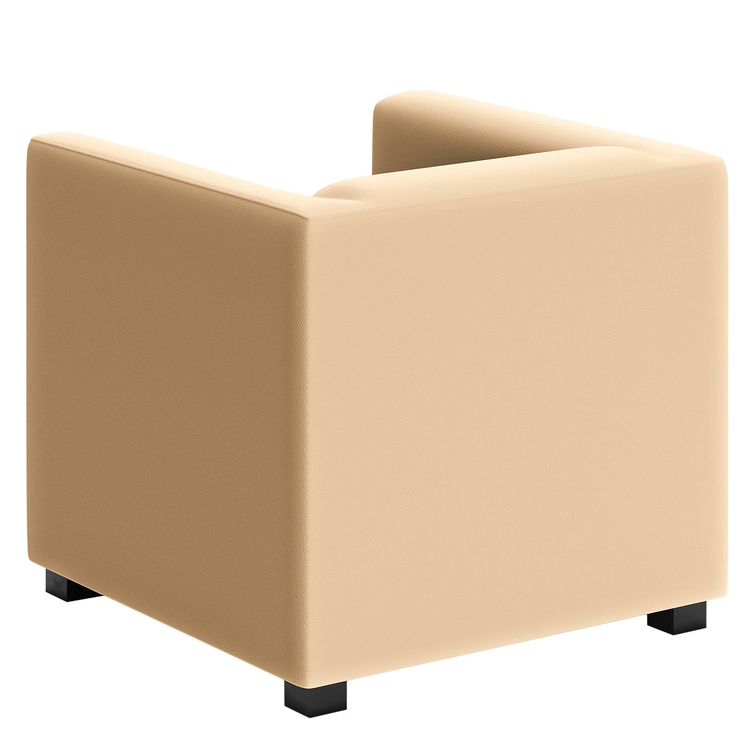 Loftscape Fauteuil Wilno VI - Cuir pigmenté - Crème 6 Loftscape Fauteuil Wilno VI - Cuir pigmenté - Crème – Image 4