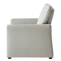Modoform Fauteuil Capoma II - Aspect cuir vieilli - Gris clair - Largeur : 100 cm -Pas Cher Fauteuils Magasin 1000186789 210323 15262802121 DETAILS P000000001000186789
